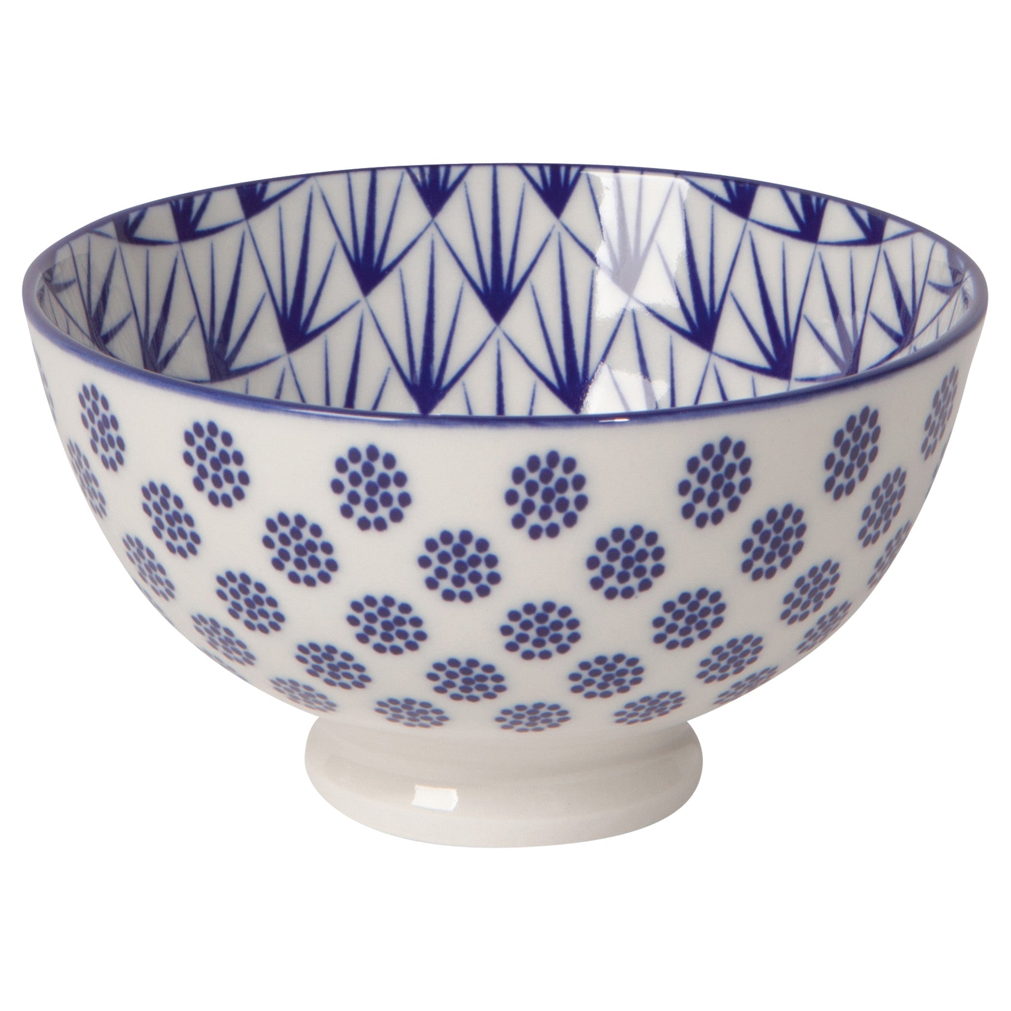 Now Designs Stamped Porcelain Bowls