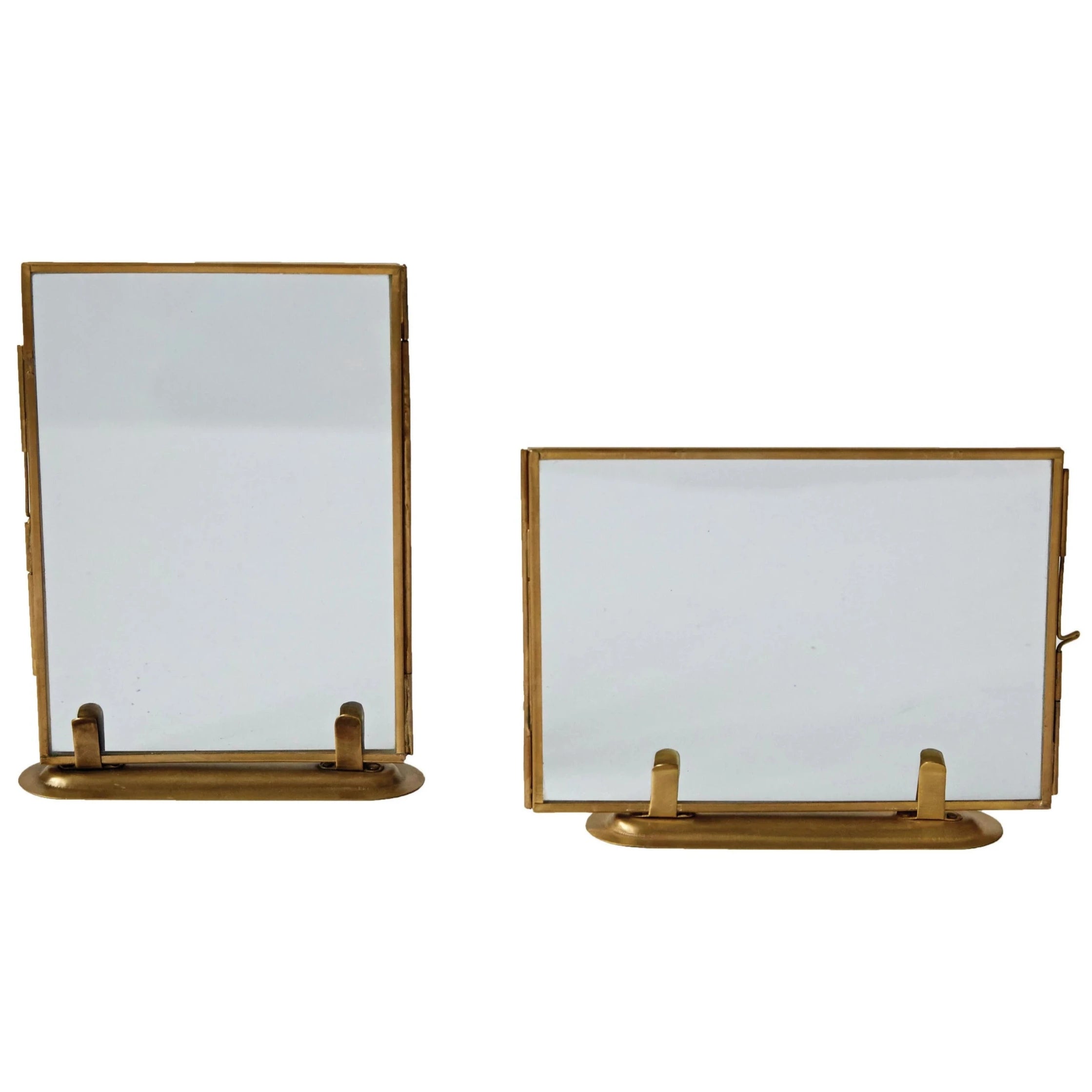 Brass Edged Standing Photo Frame - 5" x 7"