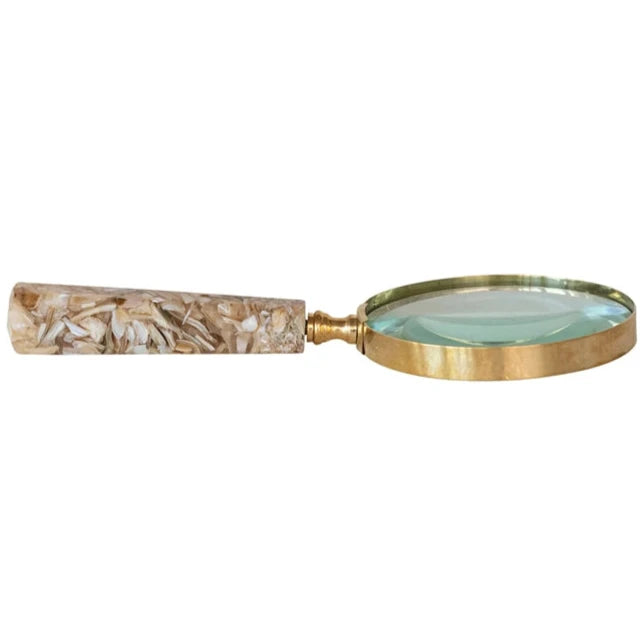 Mother of Pearl & Resin Magnifying Glass