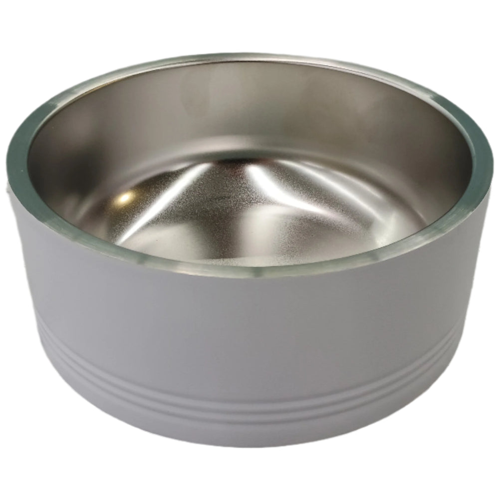 Polar Camel Cast Aluminum Dog Bowl - 32 oz. (Blank)