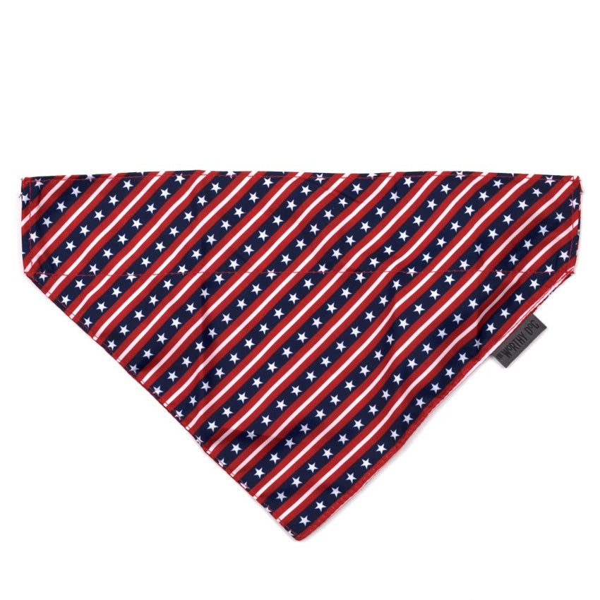 Worthy Dog Bandana - Stars & Stripes