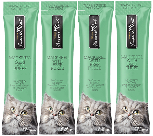 Fussie Cat Puree Cat Treats - 2 oz.