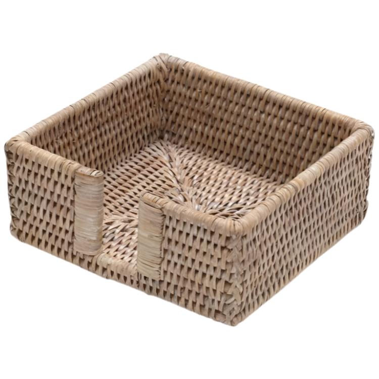 Caspari Woven Rattan Napkin Holders