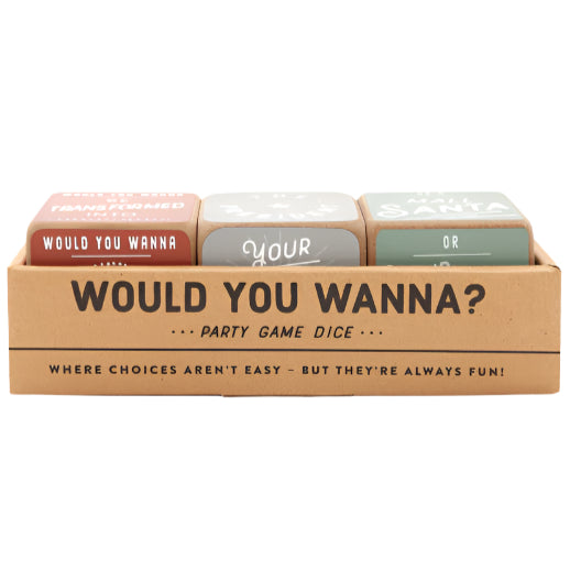 "Would You Wanna?" Dice Set