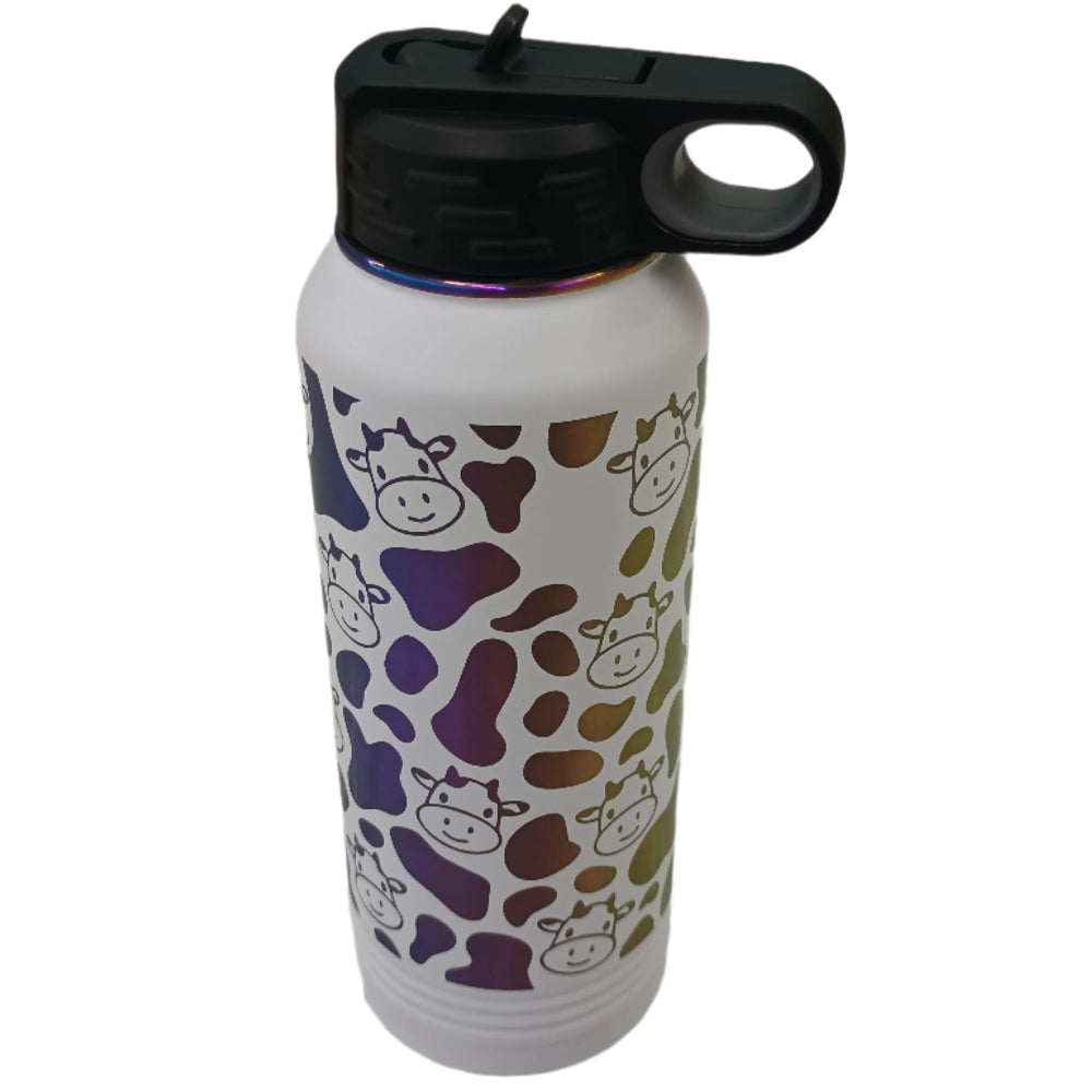 Polar Camel Prismatic Stainless Steel Insulated Water Bottle - 32 oz. (Blank)