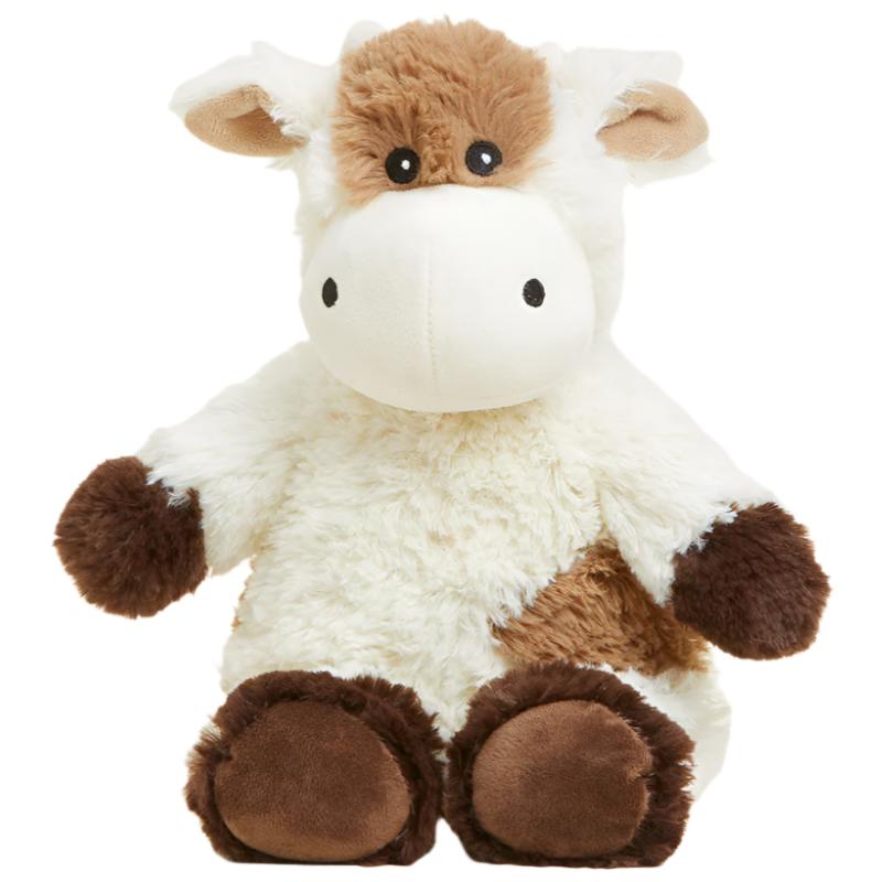 Warmies Plush Brown & White Cow