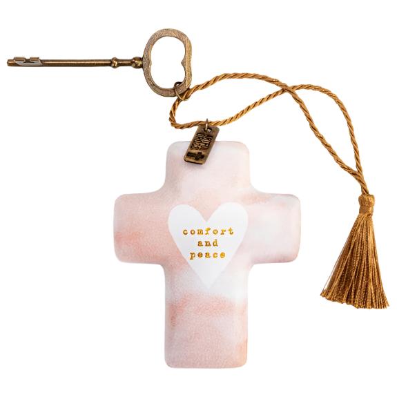 Artful Cross Ornaments