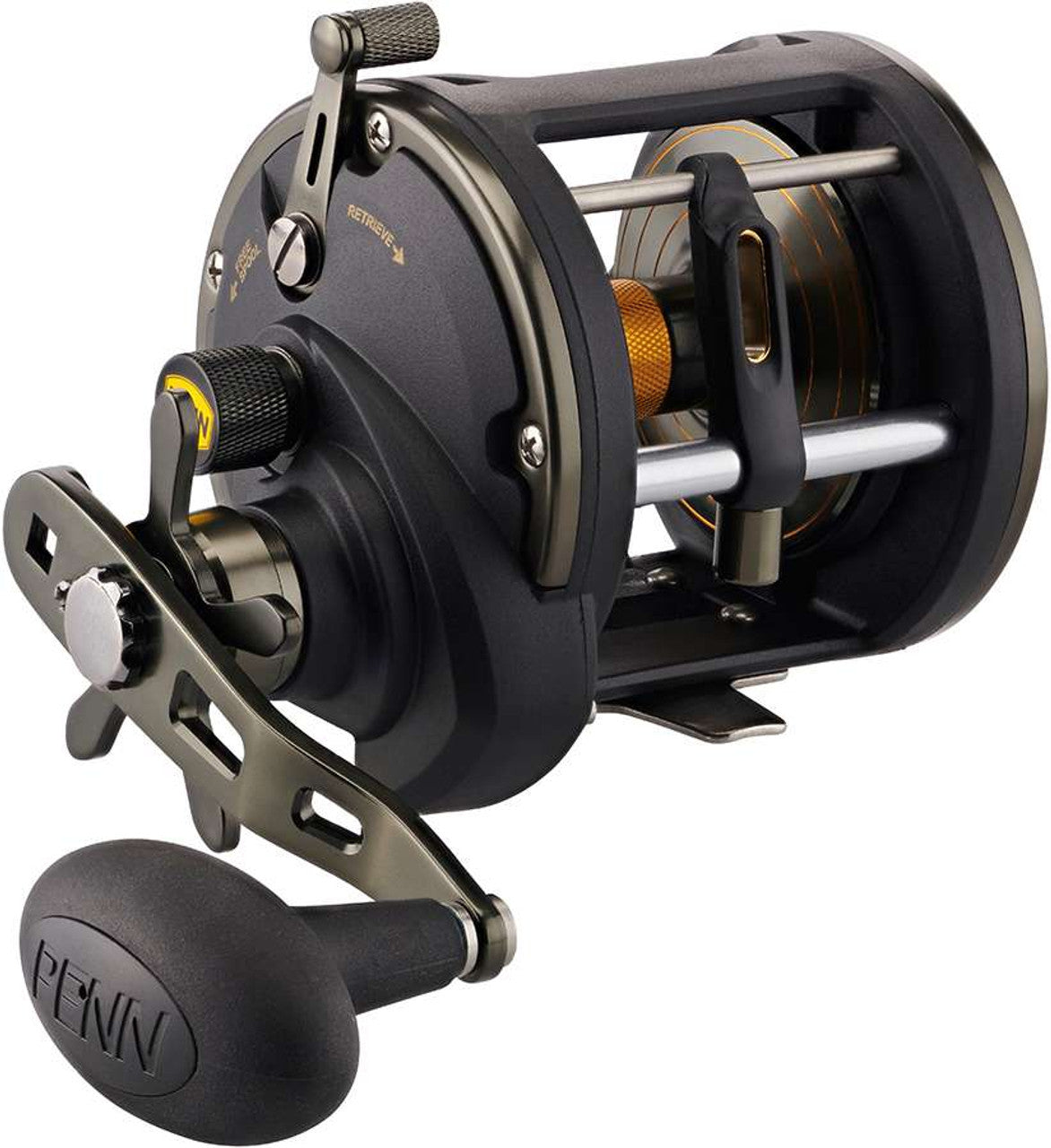 Penn SQLII30LW Squall II Level Wind Conventional Reel