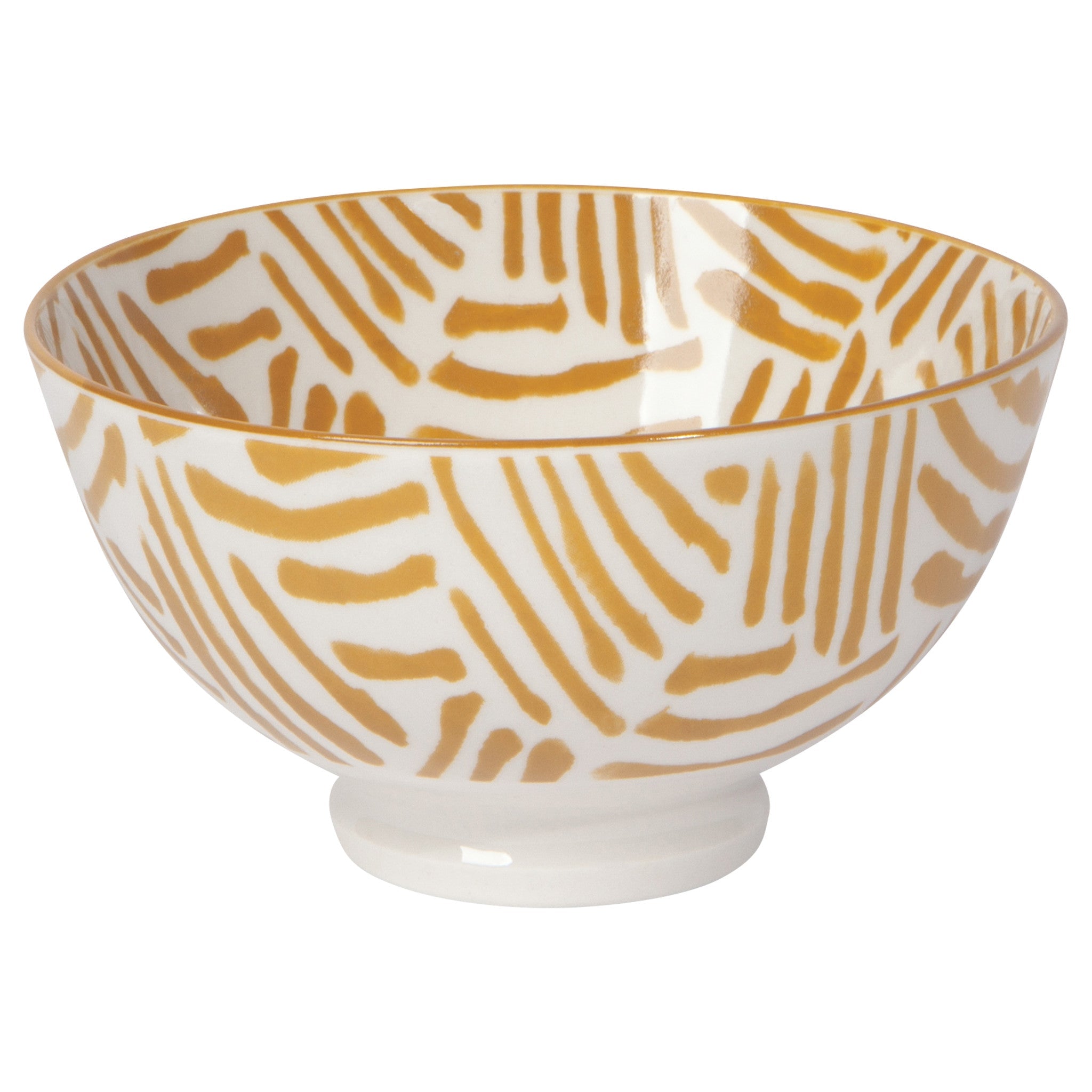 Now Designs Stamped Porcelain Bowls