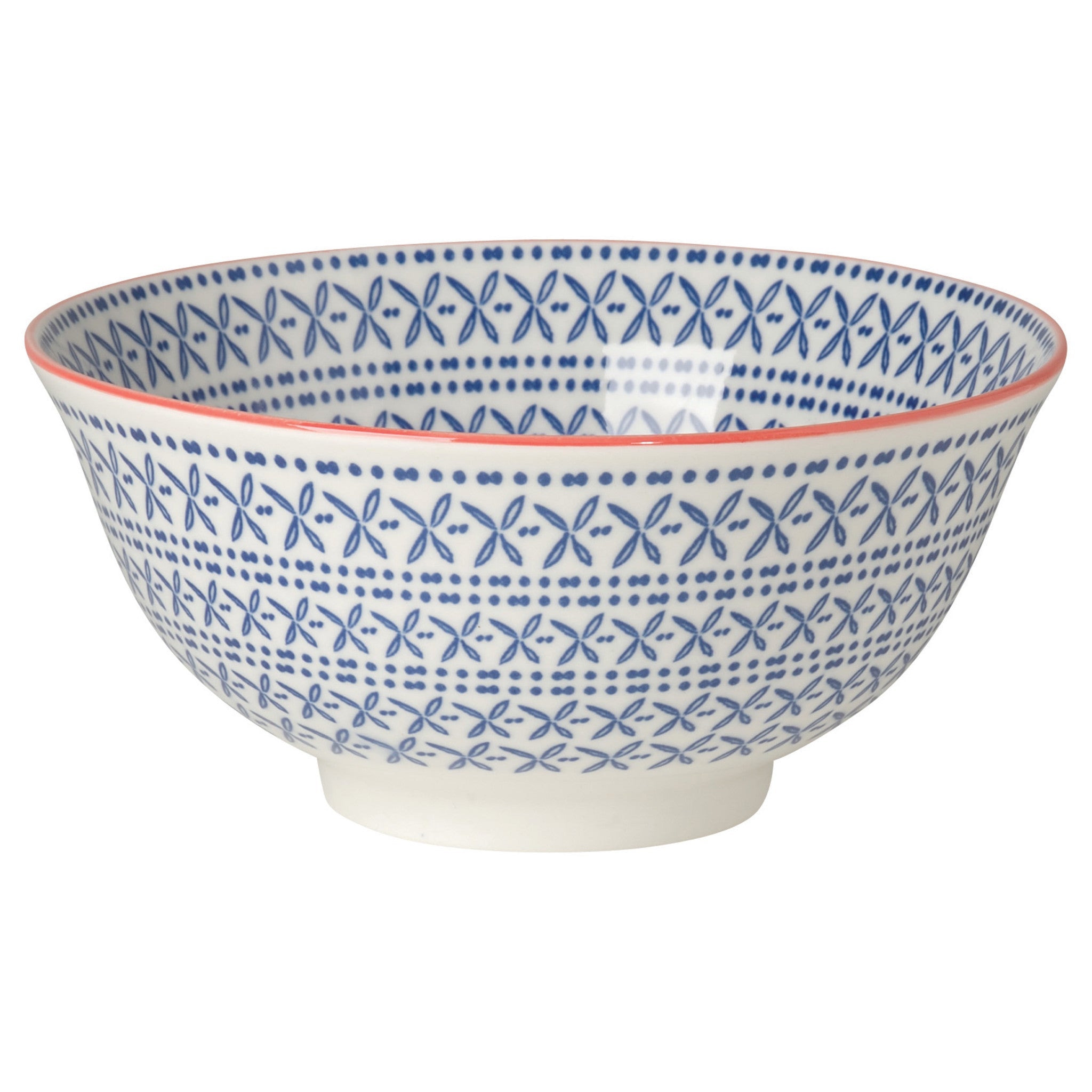 Now Designs Stamped Porcelain Bowls