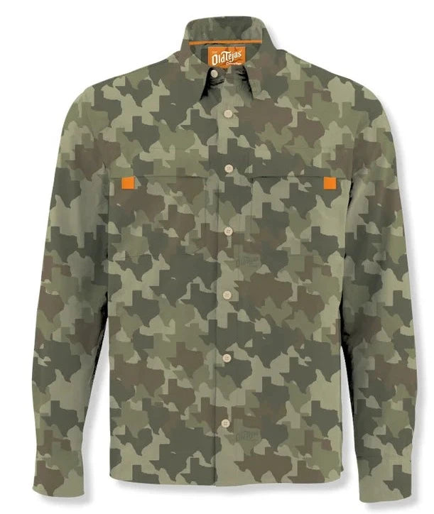 Old Tejas Camo Men's Field Shirt