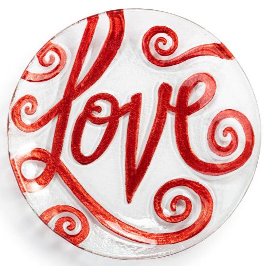 Glass Fusion Decorative Plates - 6"