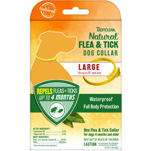 Tropiclean All-Natural Flea & Tick Collar (Dog)