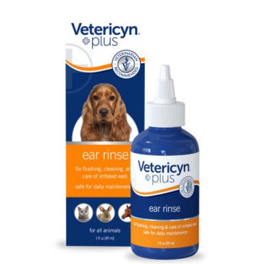 Vetericyn Plus Antimicrobial Ear Rinse - 3 oz.