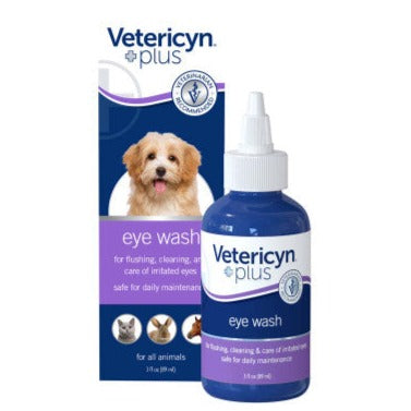 Vetericyn Plus Antimicrobial Eye Wash - 3 oz.