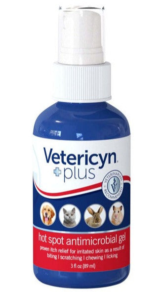 Vetericyn Plus Hot Spot Itch Relief - 3 oz.