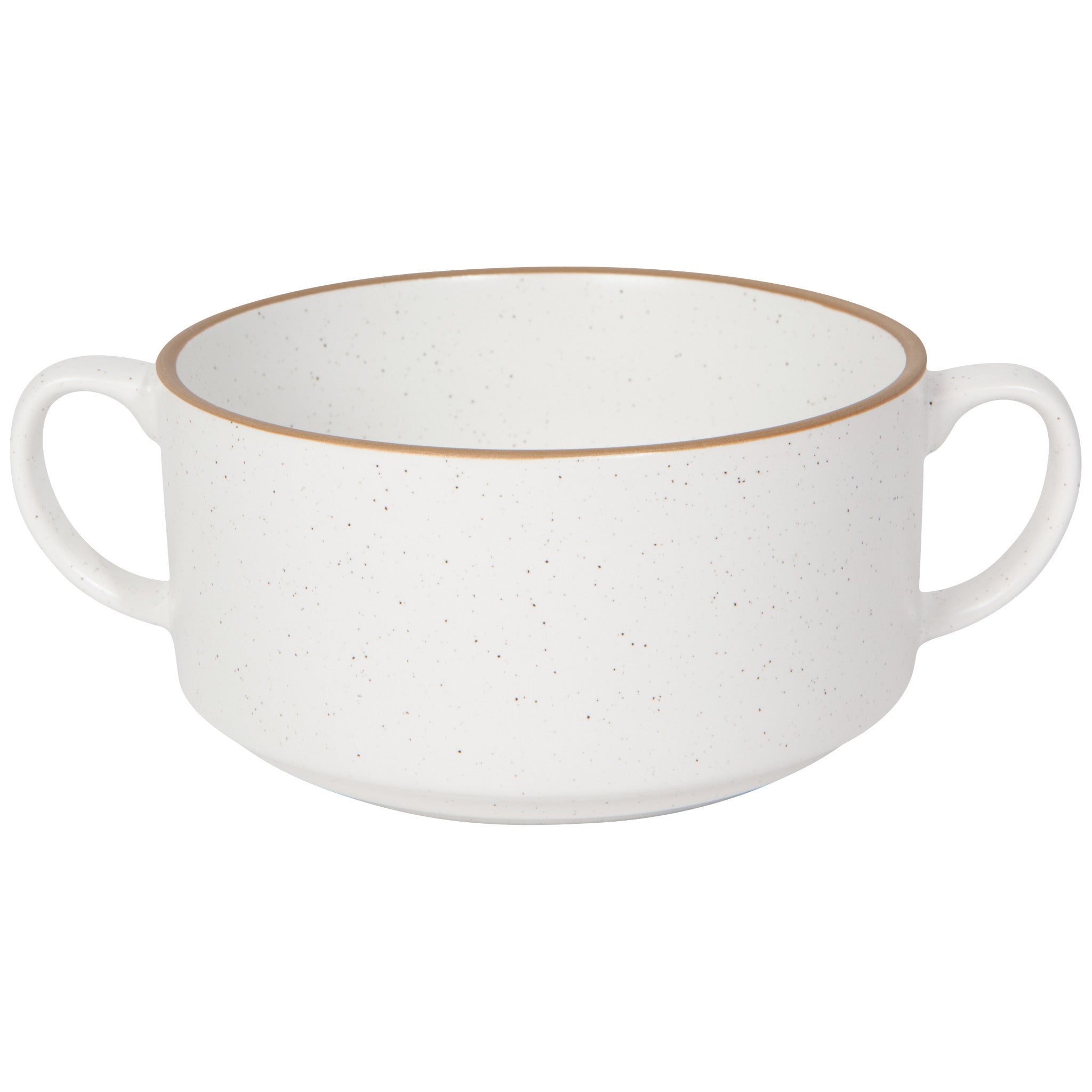 Now Designs Matte White Stoneware Soup Bowl