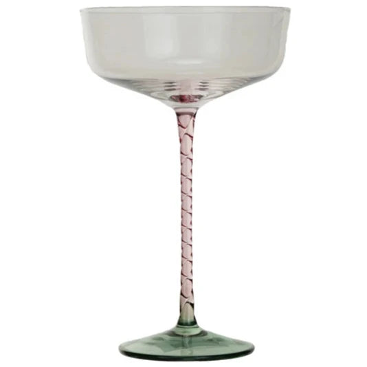 Vintage-Style Stemmed Champagne Glass - 10 oz.