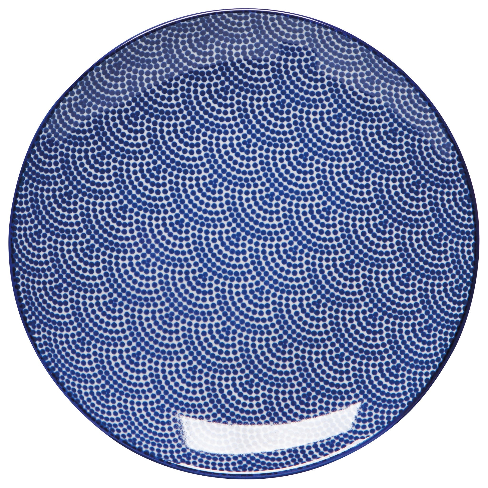 Now Designs Stamped Porcelain Appetizer Plates - 6"