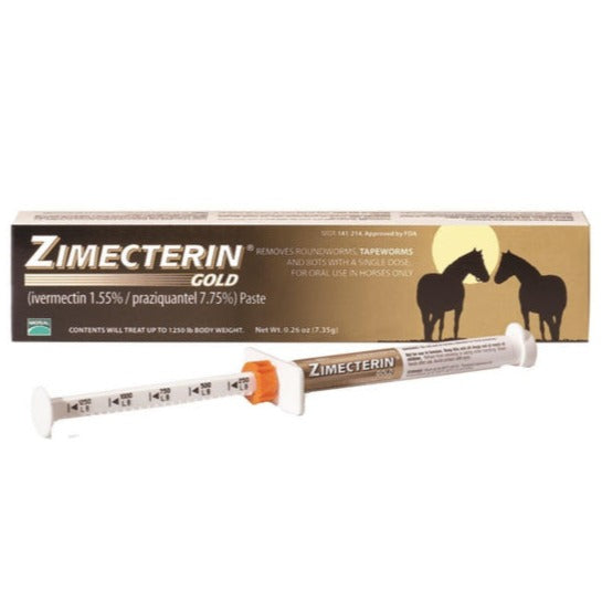 Zimectrin Gold Horse De-Wormer Paste - 7.35g