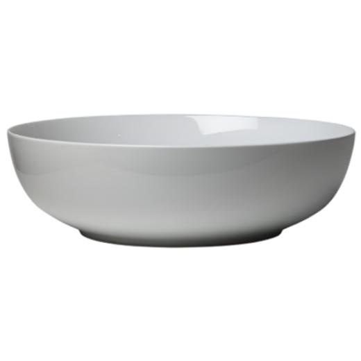 White Ceramic Serving Bowl - 12"