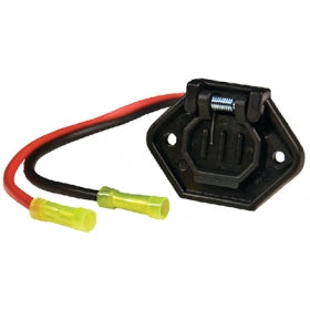 Sierra 12V Trolling Motor Socket with Butt Connector