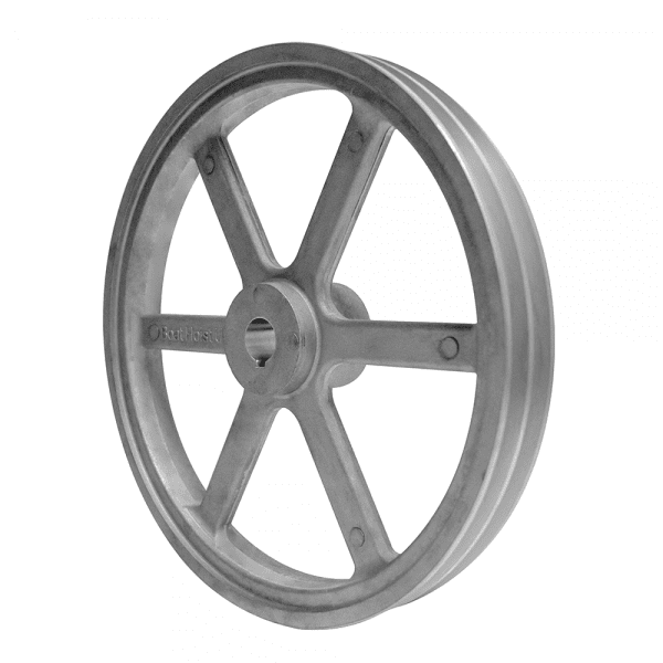 10" Aluminum Die-Cast Dual Belt Hoist Pulley