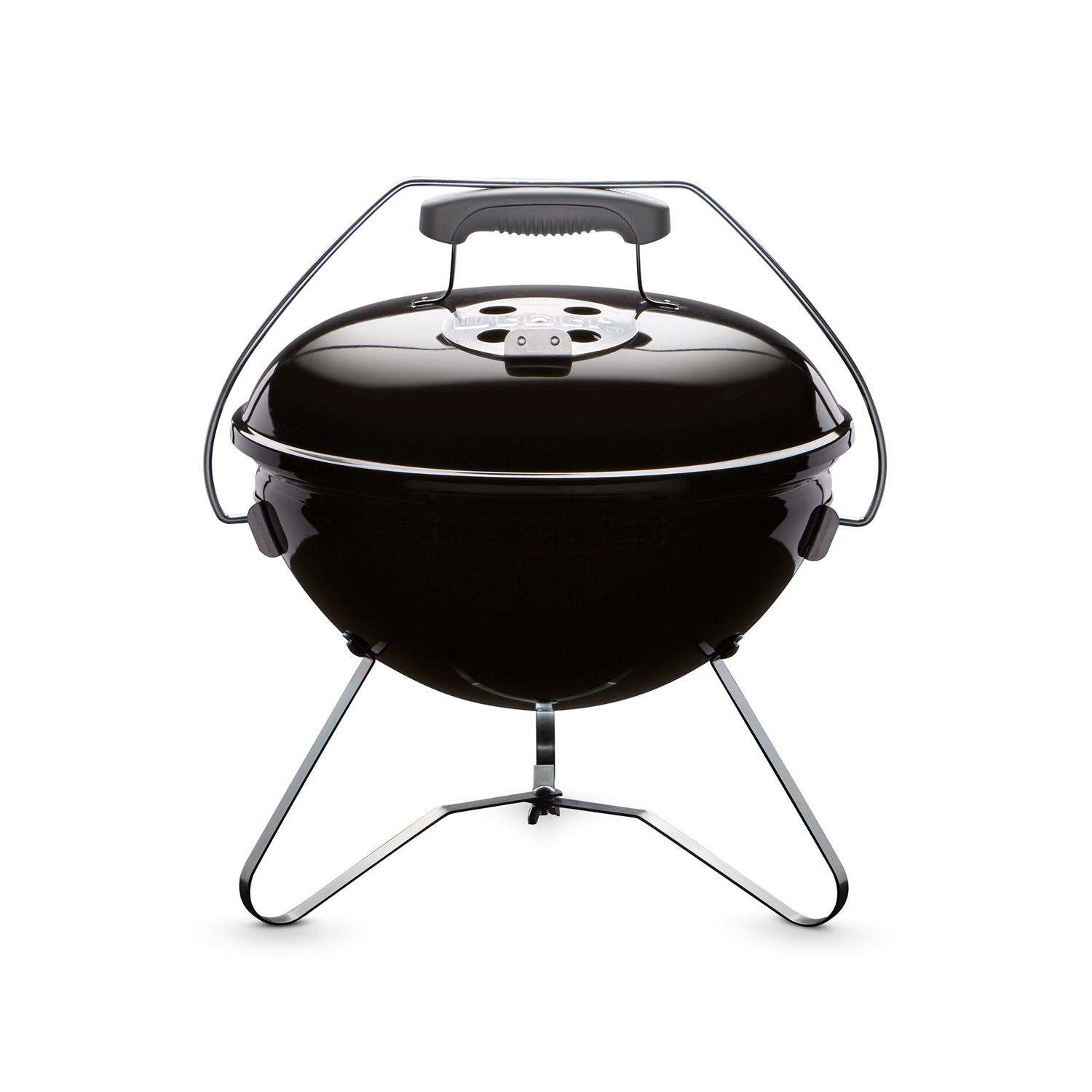 Smokey Joe Portable Charcoal Grill with Tuck-N-Carry Lid Lock