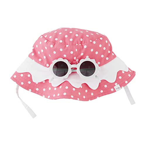 Mud Pie Baby Sun Hat and Sunglasses Set