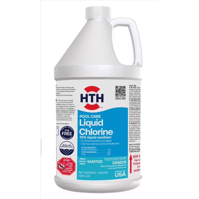 HTH Pool Care Liquid Chlorinating Chemicals