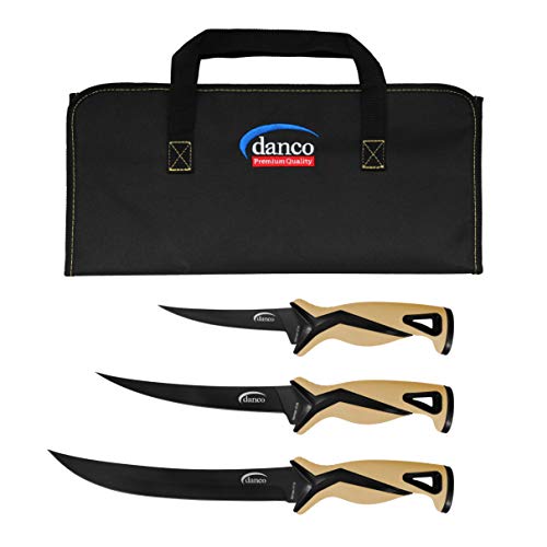 Danco Pro Series 3 Piece Fishing Knife Kit