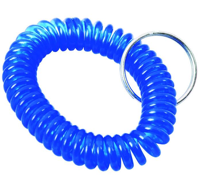 Coiled Wrist Key Ring