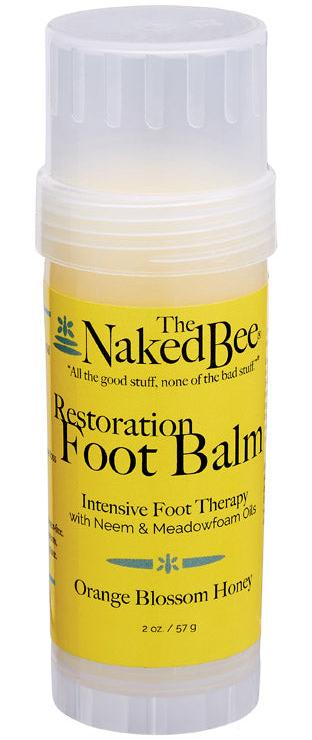 Naked Bee Restoration Foot Balm - 2 oz.