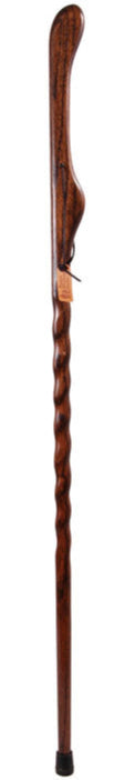 Brazos Twisted Ash Walking Cane - 55"