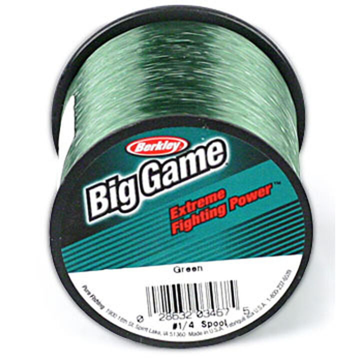 Berkley Big Game 1/4 Spool 25 Lb., Green